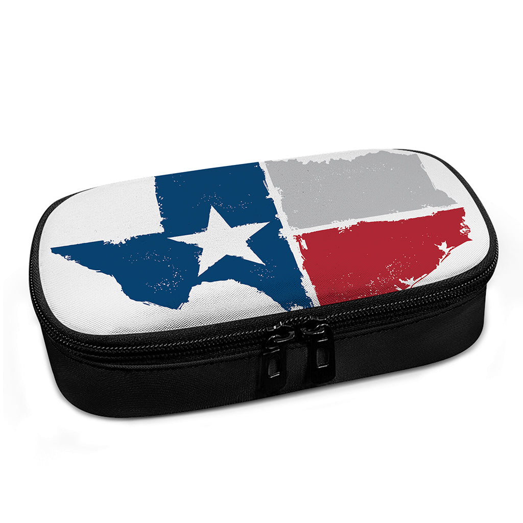 Texas State Flag Print Insulin Cooler Travel Case