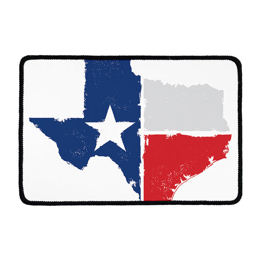 Texas State Flag Print Kitchen Mat