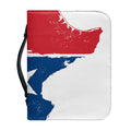 Texas State Flag Print Leather Bible Cover