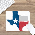 Texas State Flag Print Mouse Pad