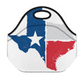 Texas State Flag Print Neoprene Lunch Bag