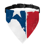 Texas State Flag Print Over The Collar Dog Bandana
