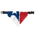 Texas State Flag Print Over The Collar Dog Bandana