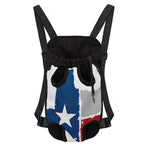 Texas State Flag Print Pet Carrier Backpack
