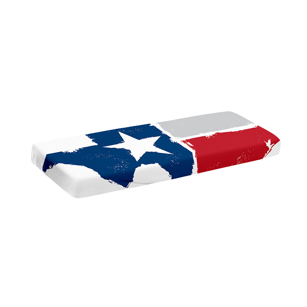 Texas State Flag Print Piano Keyboard Cover