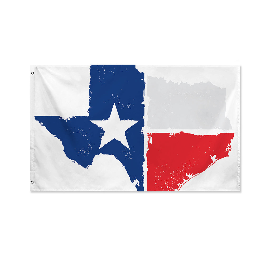 Texas State Flag Print Polyester Flag