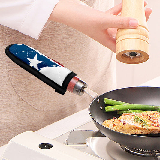 Texas State Flag Print Skillet Handle Cover