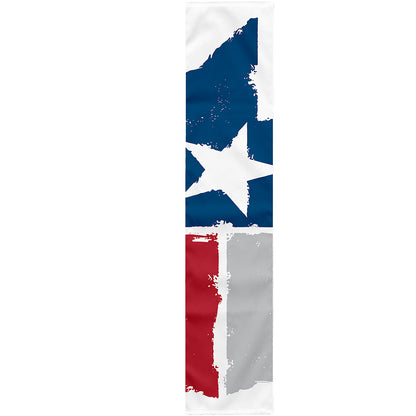 Texas State Flag Print Table Runner
