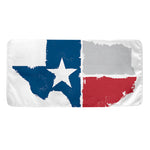 Texas State Flag Print Towel