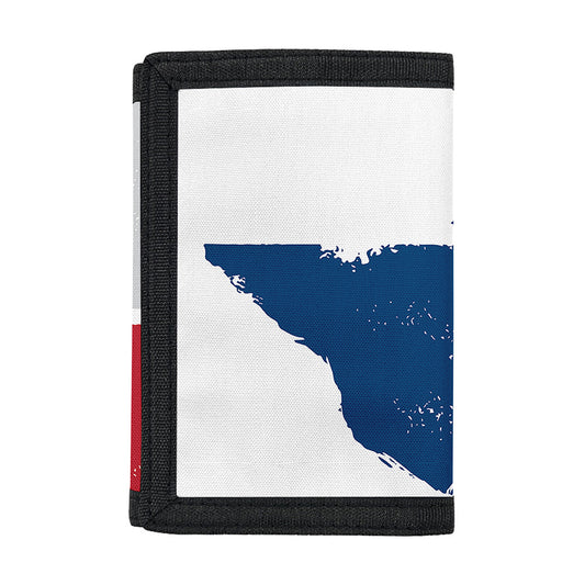 Texas State Flag Print Trifold Wallet