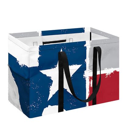 Texas State Flag Print Utility Tote Bag