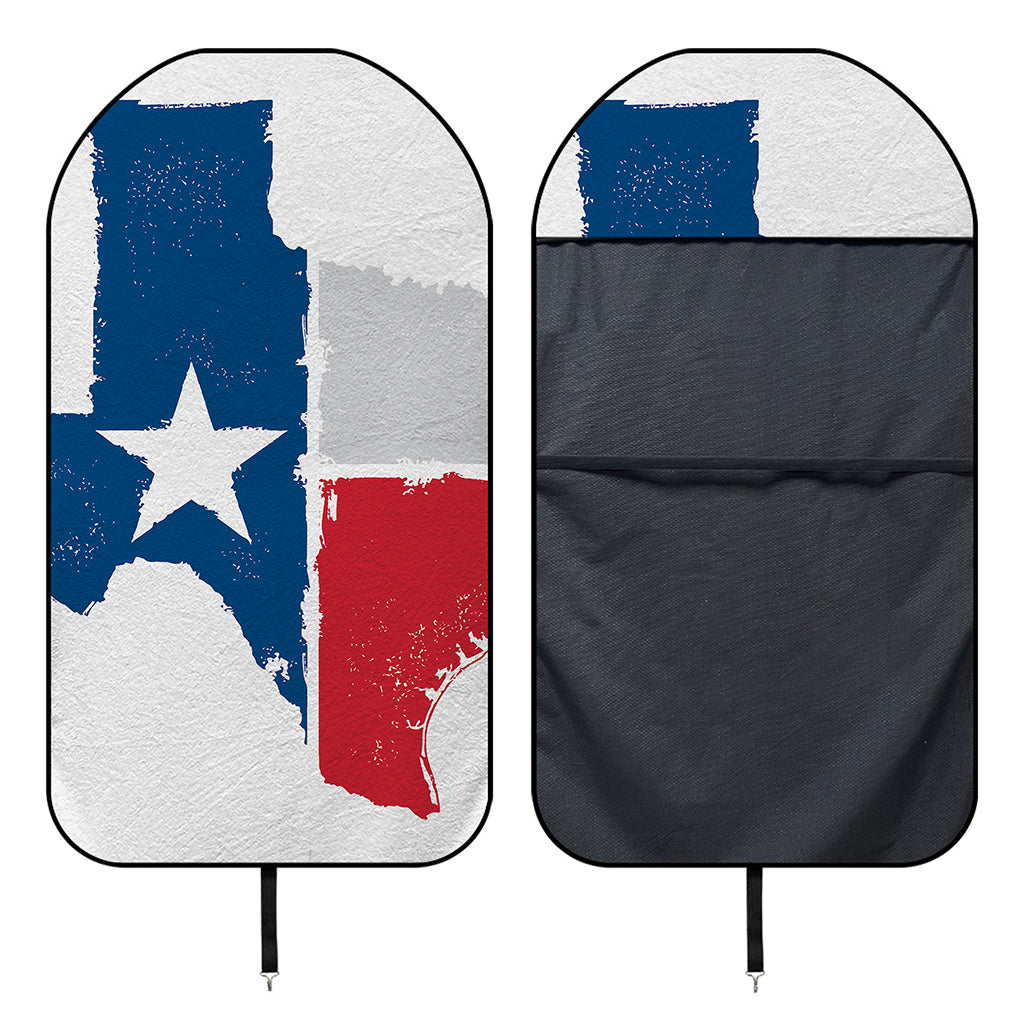 Texas State Flag Print Waterproof Car Seat Cover
