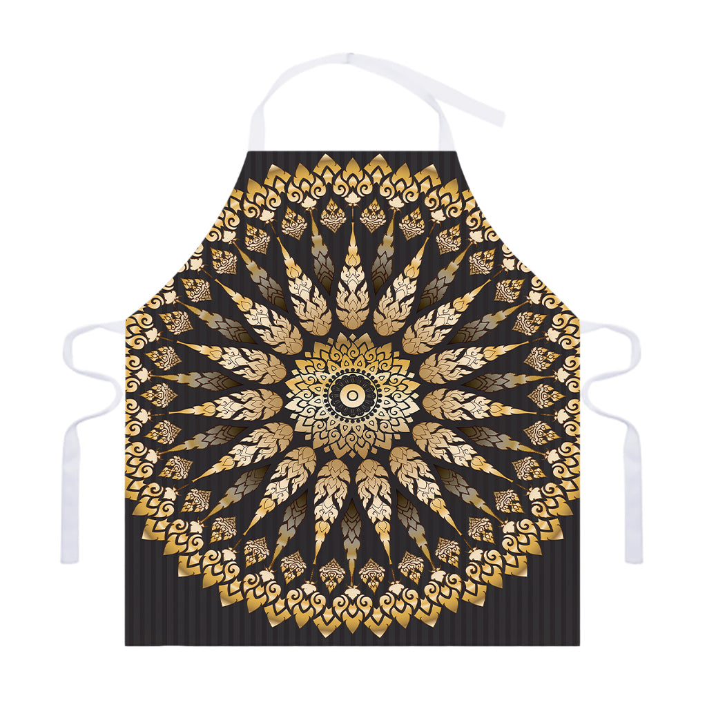 Thai Mandala Print Adjustable Apron