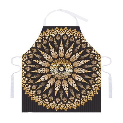 Thai Mandala Print Adjustable Apron