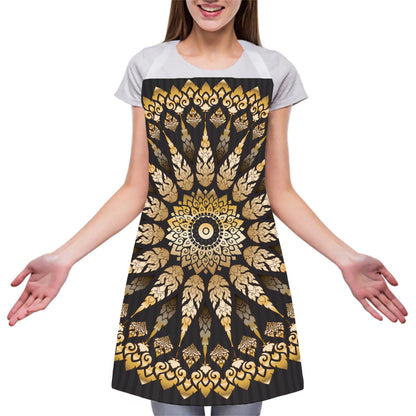 Thai Mandala Print Adjustable Apron