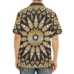 Thai Mandala Print Aloha Shirt