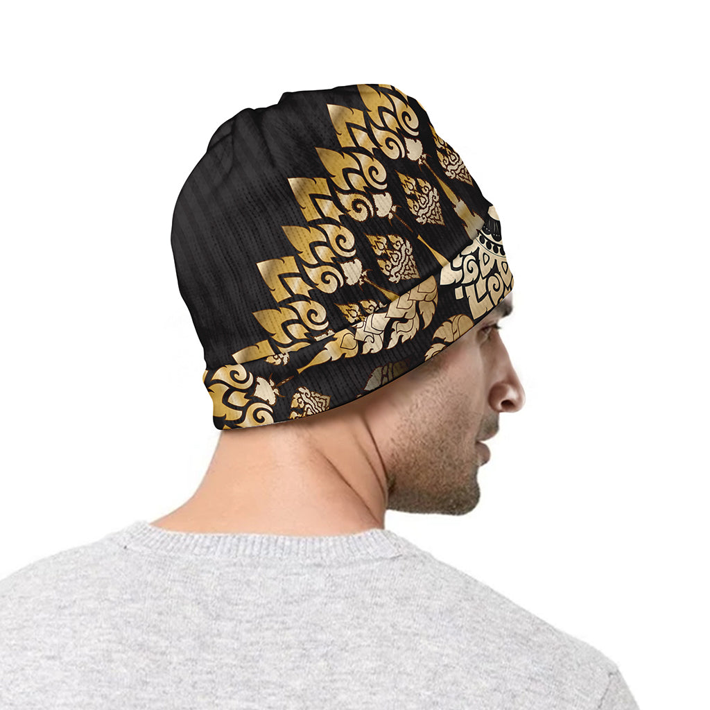 Thai Mandala Print Beanie