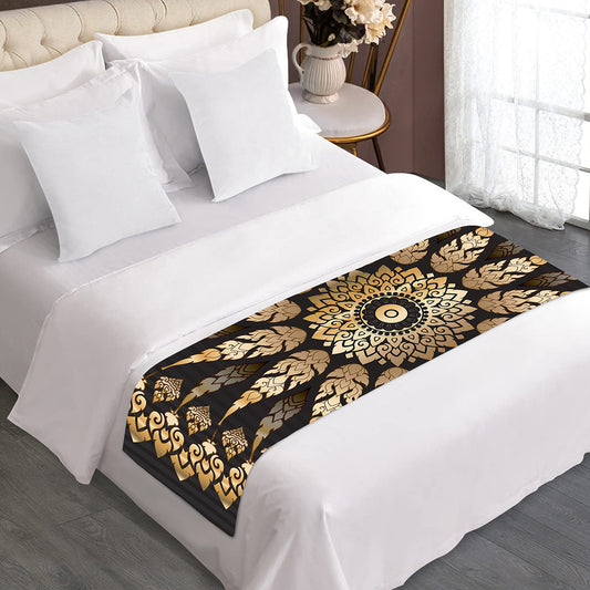 Thai Mandala Print Bed Runner