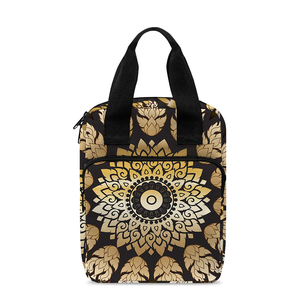 Thai Mandala Print Bible Tote Bag