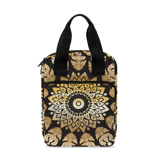 Thai Mandala Print Bible Tote Bag