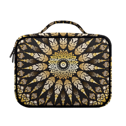 Thai Mandala Print Briefcase Bible Bag