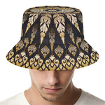 Thai Mandala Print Bucket Hat