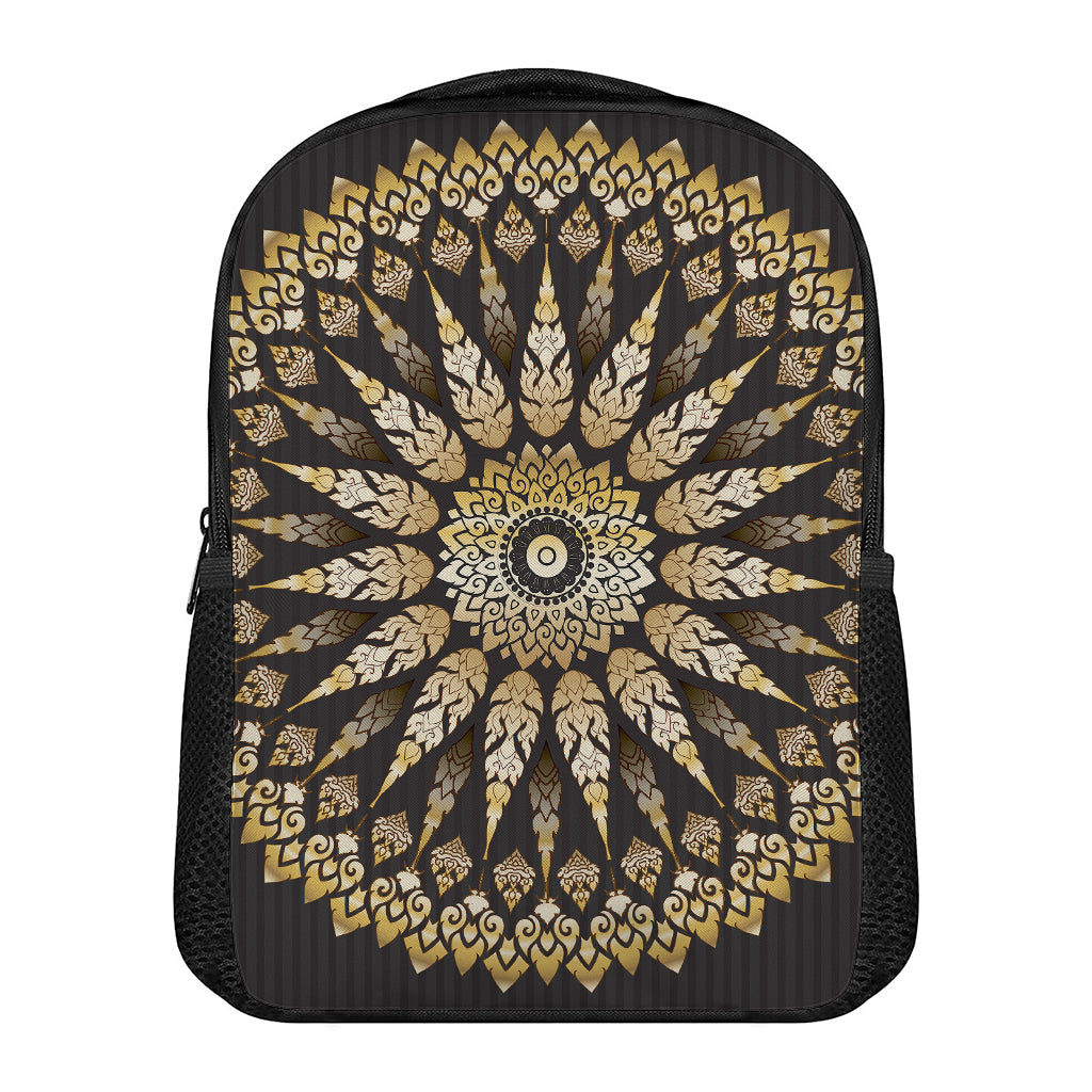 Thai Mandala Print Casual Backpack