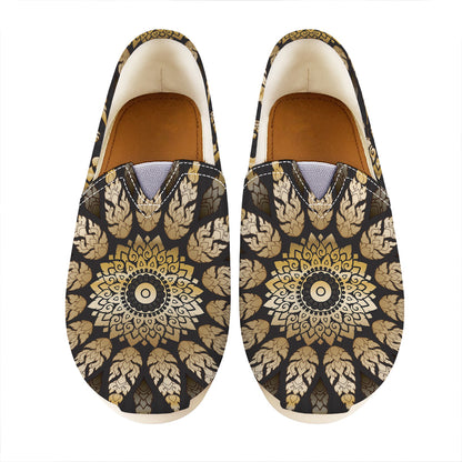 Thai Mandala Print Casual Shoes