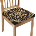 Thai Mandala Print Chair Cushion Cover