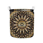 Thai Mandala Print Collapsible Laundry Basket