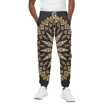 Thai Mandala Print Cotton Pants