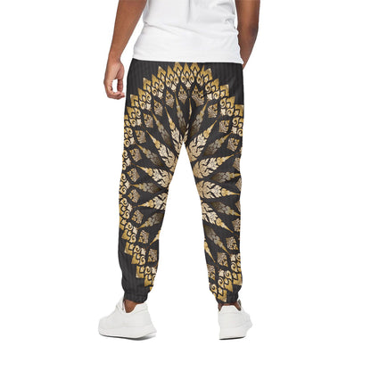 Thai Mandala Print Cotton Pants