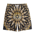 Thai Mandala Print Cotton Shorts