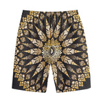 Thai Mandala Print Cotton Shorts
