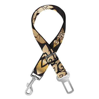 Thai Mandala Print Dog Seat Belt