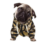 Thai Mandala Print Dog Zip Up Hoodie