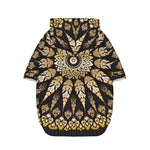 Thai Mandala Print Dog Zip Up Hoodie