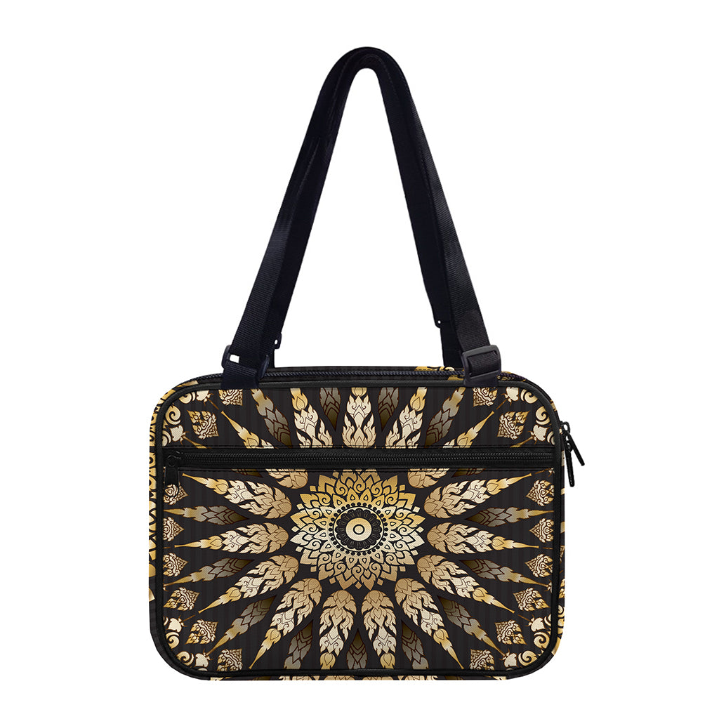 Thai Mandala Print Double Strap Bible Bag