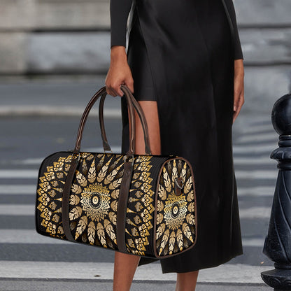 Thai Mandala Print Duffle Bag