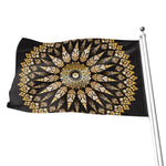 Thai Mandala Print Flag
