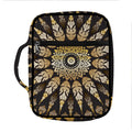 Thai Mandala Print Front Pocket Bible Bag