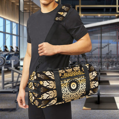 Thai Mandala Print Gym Bag