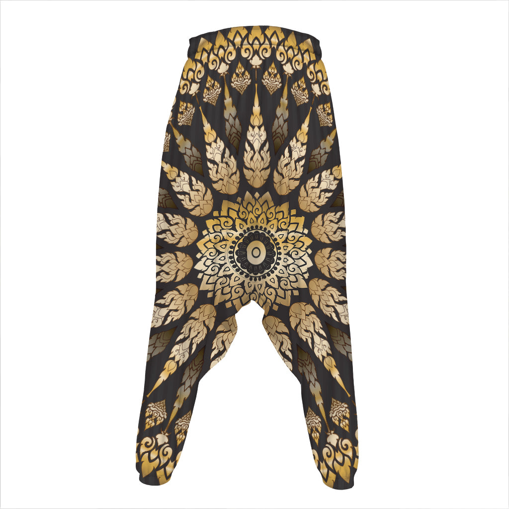 Thai Mandala Print Hammer Pants