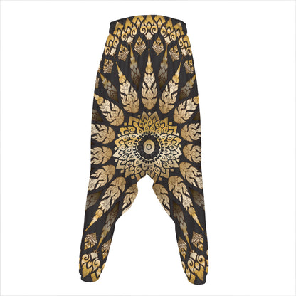 Thai Mandala Print Hammer Pants