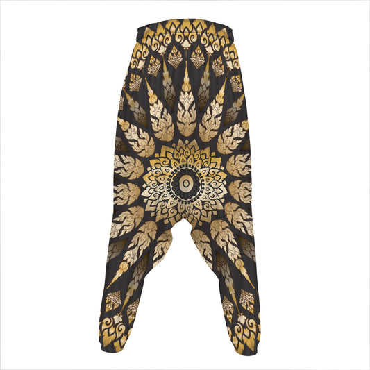 Thai Mandala Print Hammer Pants