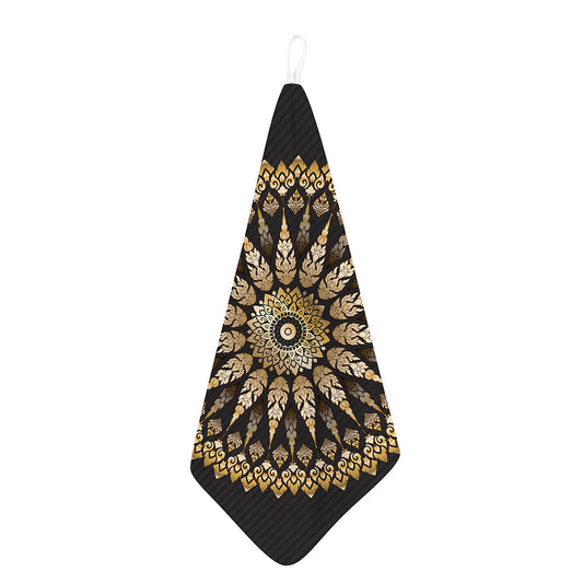 Thai Mandala Print Hand Towel