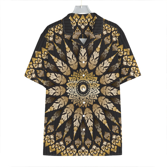 Thai Mandala Print Hawaiian Shirt