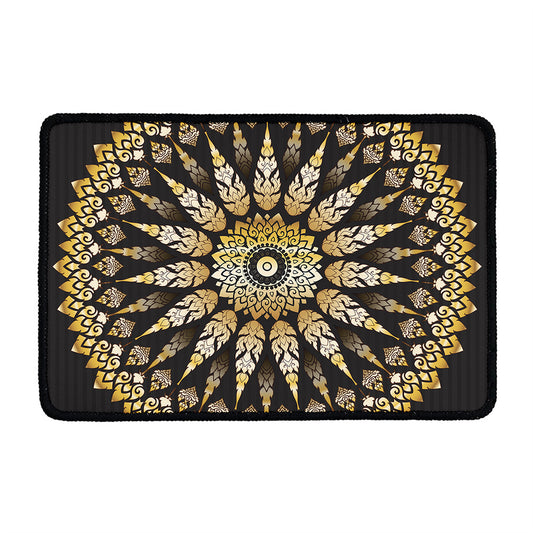 Thai Mandala Print Kitchen Mat
