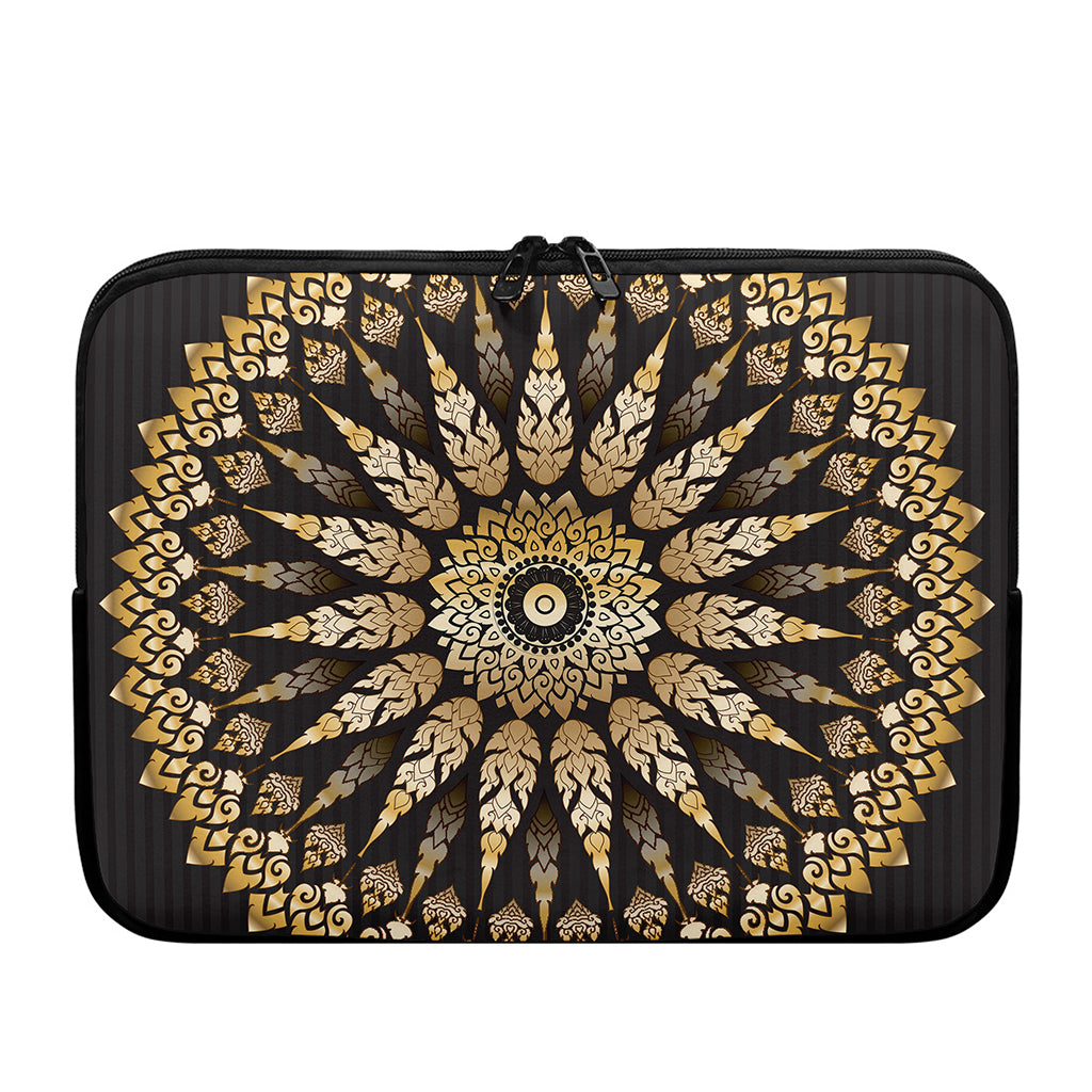 Thai Mandala Print Laptop Sleeve