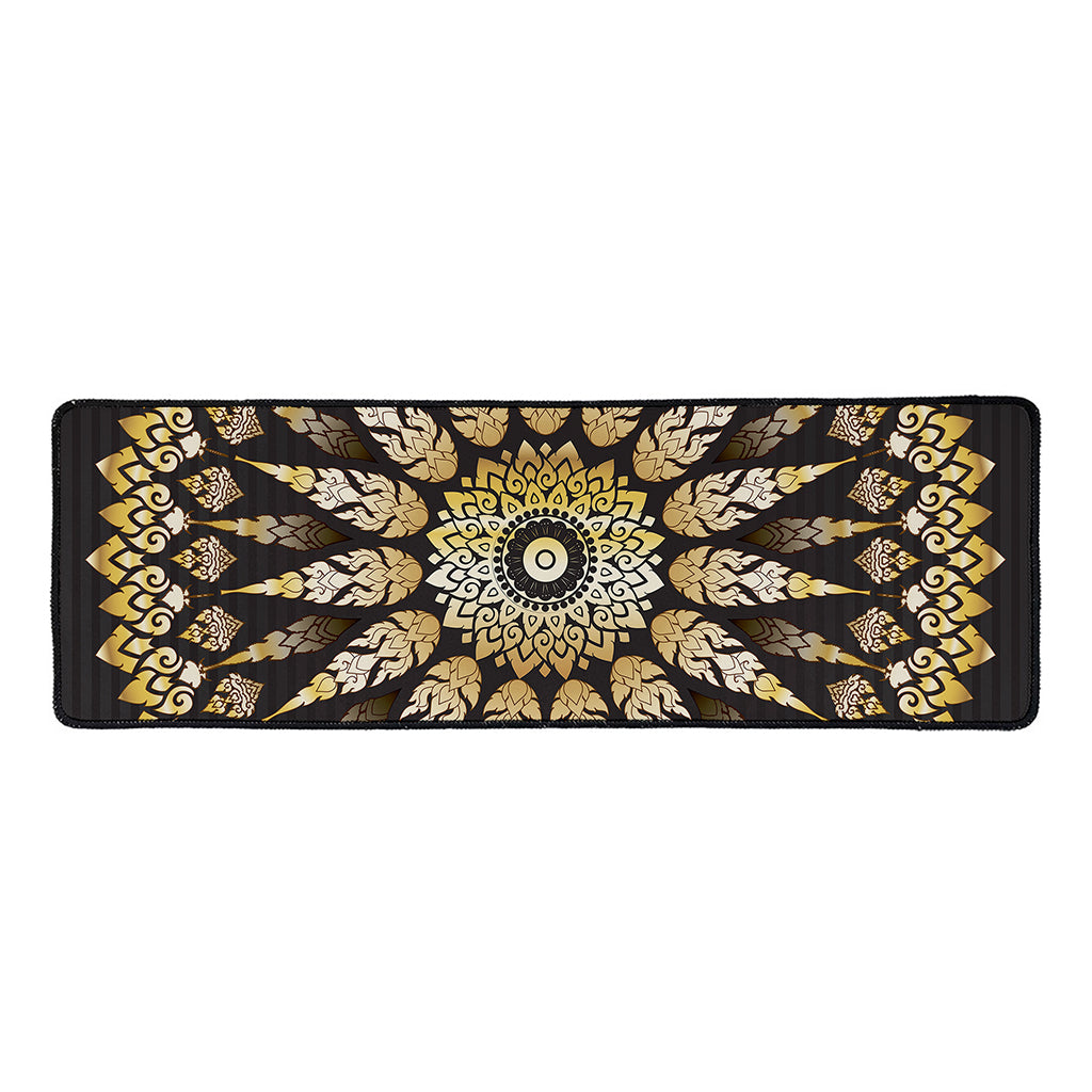 Thai Mandala Print Long Kitchen Mat